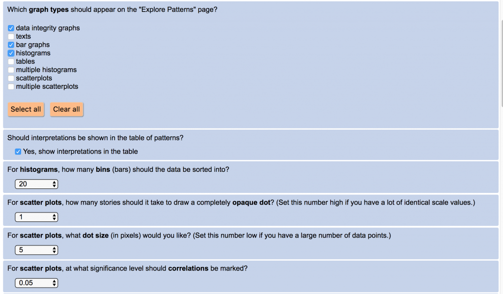 narrafirma configure catalysis options