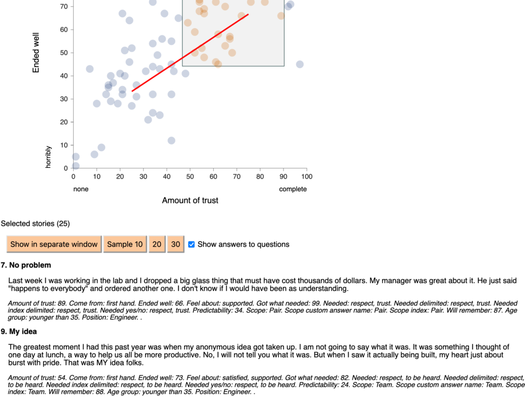 screenshot showing improved options